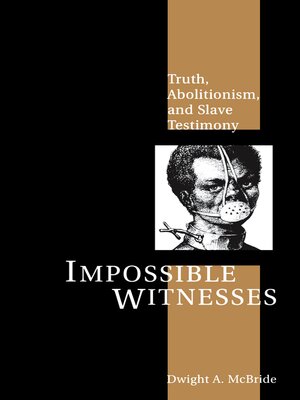 cover image of Impossible Witnesses